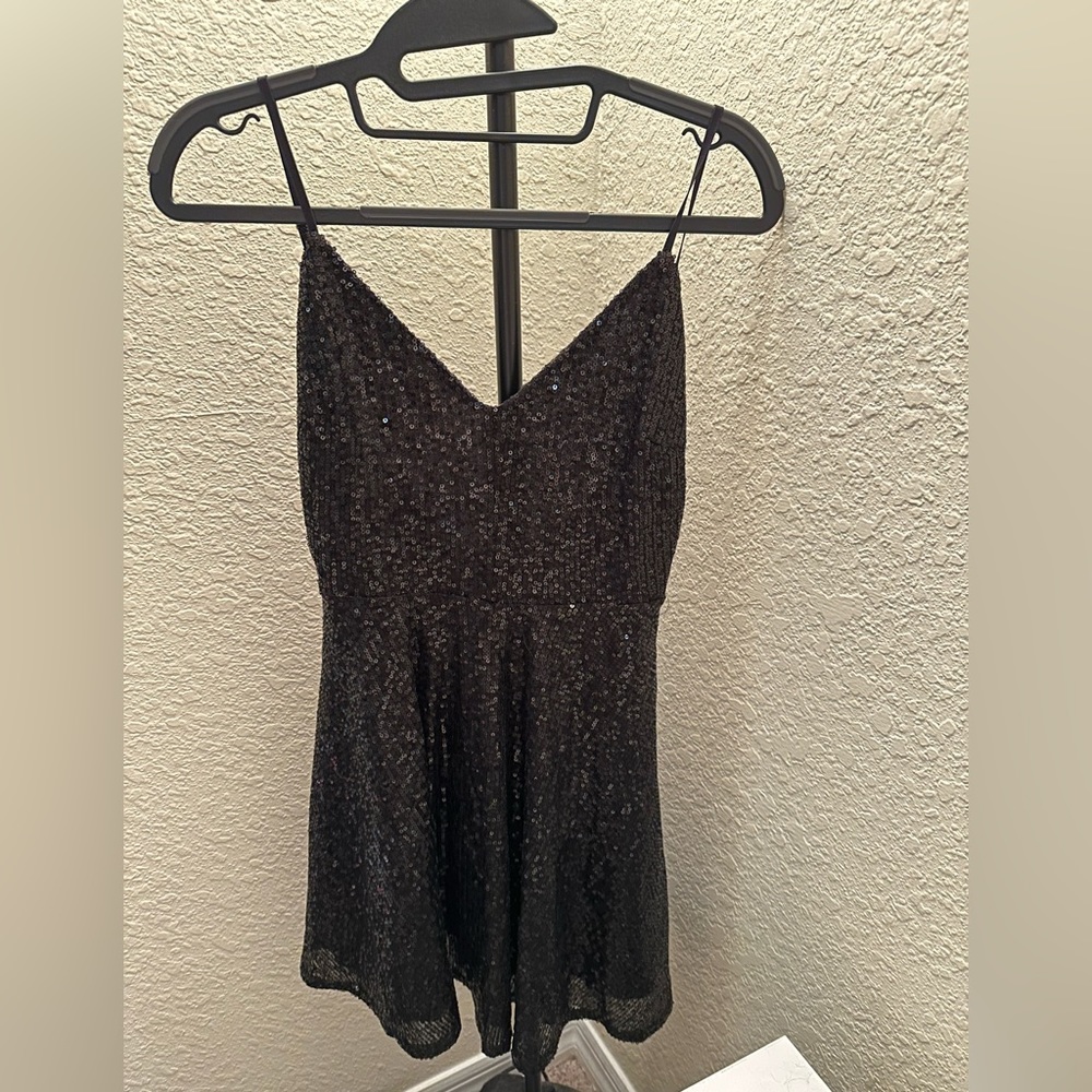 BNWT Size Small Black Sparkly Dress